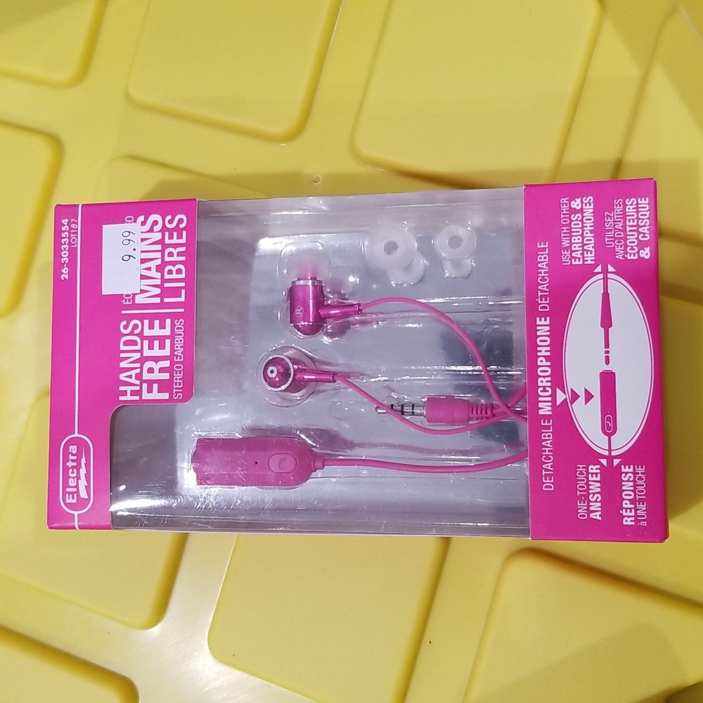 Hands Free Stereo Earbuds
